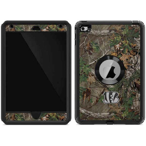 NFL Cincinnati Bengals Realtree Xtra Green Camo Otterbox Defender iPad Skin