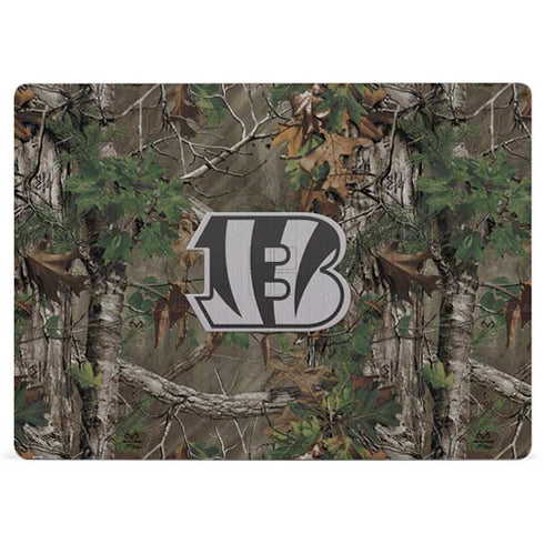 NFL Cincinnati Bengals Realtree Xtra Green Camo Surface Laptop 3 13.5in Skin