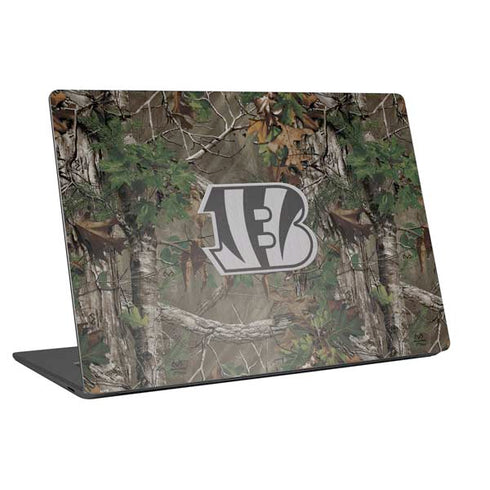 NFL Cincinnati Bengals Realtree Xtra Green Camo Universal Laptop 15in (12.2 x 8.8in) Skin