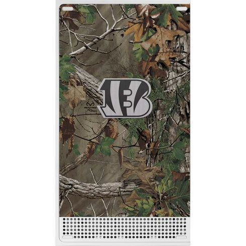 NFL Cincinnati Bengals Realtree Xtra Green Camo Xbox Series S Bundle Skin
