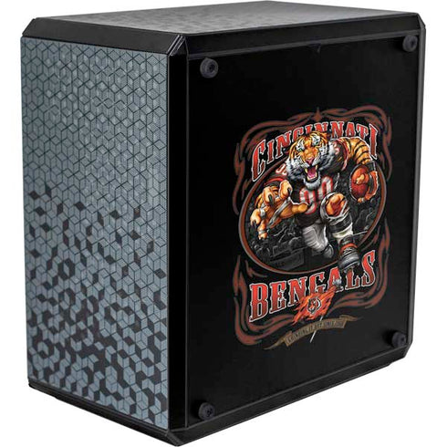 Liquid Blue NFL Cincinnati Bengals Running Back Cooler Master MasterBox Q300L Mini Tower Skin