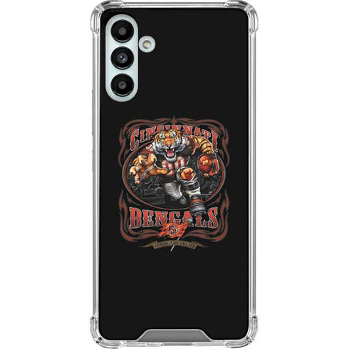Liquid Blue NFL Cincinnati Bengals Running Back Galaxy A13 5G Clear Case