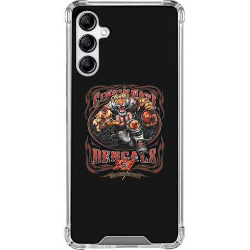 Liquid Blue NFL Cincinnati Bengals Running Back Galaxy A14 5G Clear Case