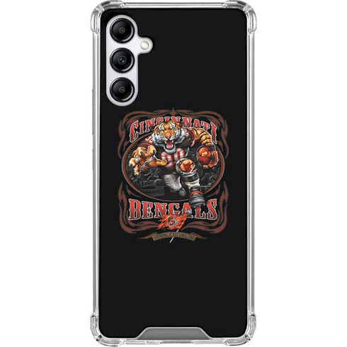 Liquid Blue NFL Cincinnati Bengals Running Back Galaxy A15 5G Clear Case