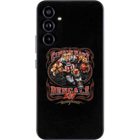 Liquid Blue NFL Cincinnati Bengals Running Back Galaxy A54 5G Skin