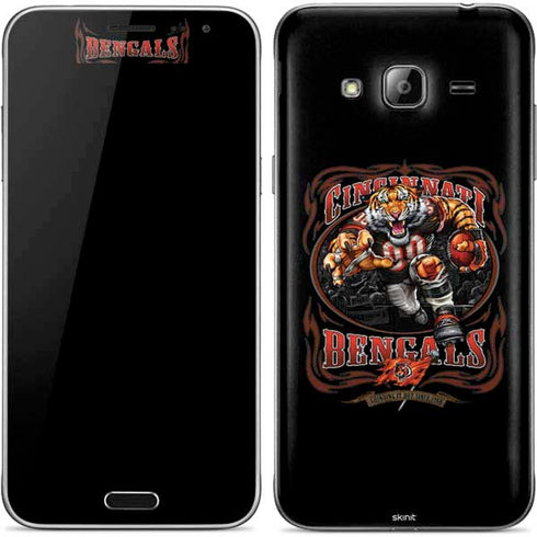 Liquid Blue NFL Cincinnati Bengals Running Back Galaxy J3 Skin