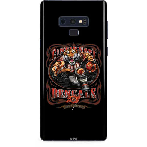 Liquid Blue NFL Cincinnati Bengals Running Back Galaxy Note 9 Skin