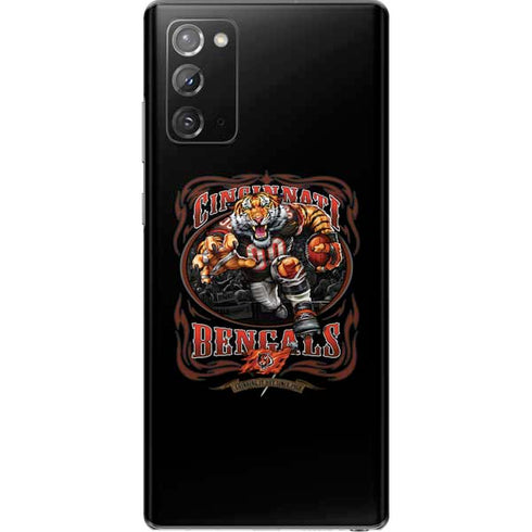 Liquid Blue NFL Cincinnati Bengals Running Back Galaxy Note20 5G Skin