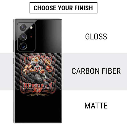 Liquid Blue NFL Cincinnati Bengals Running Back Galaxy Note20 Ultra 5G Skin