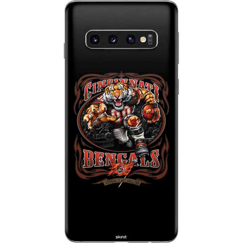 Liquid Blue NFL Cincinnati Bengals Running Back Galaxy S10 Skin