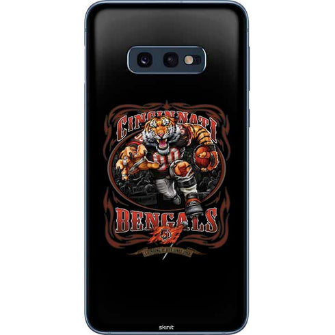 Liquid Blue NFL Cincinnati Bengals Running Back Galaxy S10e Skin