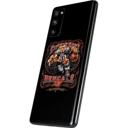 Liquid Blue NFL Cincinnati Bengals Running Back Galaxy S20 Fan Edition Skin