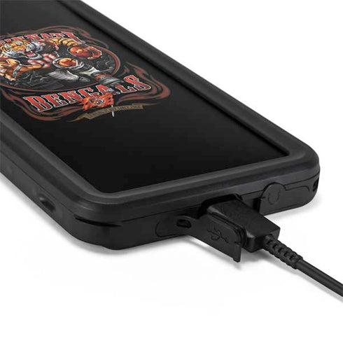 Liquid Blue NFL Cincinnati Bengals Running Back Galaxy S20 Plus Waterproof Case