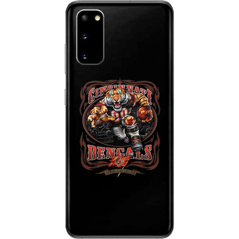 Liquid Blue NFL Cincinnati Bengals Running Back Galaxy S20 Skin