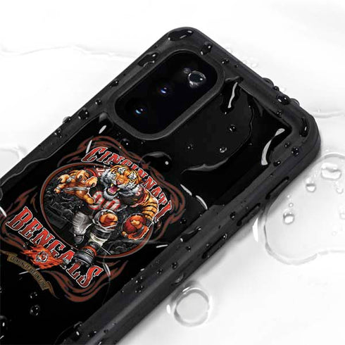 Liquid Blue NFL Cincinnati Bengals Running Back Galaxy S20 Waterproof Case