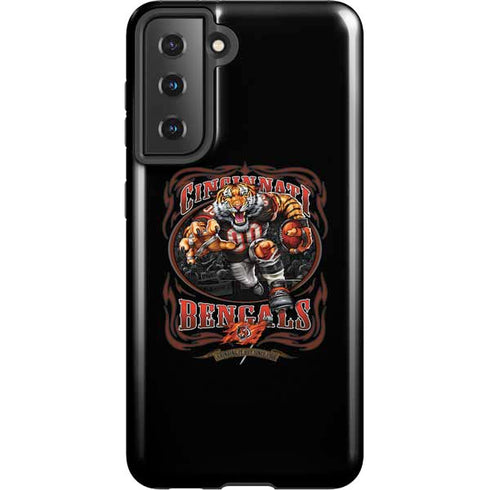 Liquid Blue NFL Cincinnati Bengals Running Back Galaxy S21 5G Pro Case