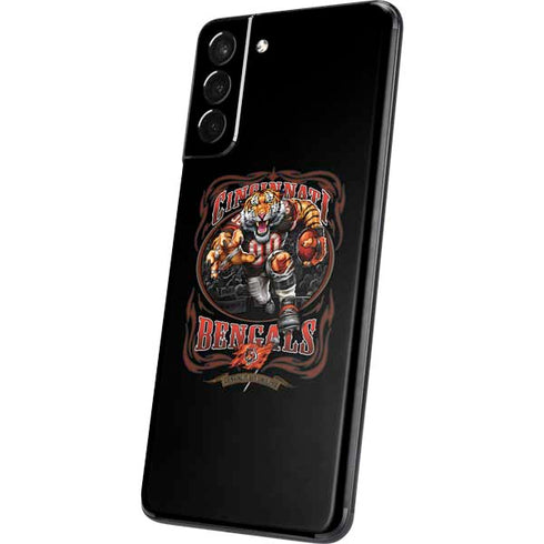 Liquid Blue NFL Cincinnati Bengals Running Back Galaxy S21 5G Skin