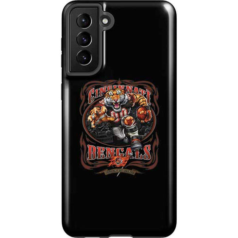 Liquid Blue NFL Cincinnati Bengals Running Back Galaxy S21 FE Pro Case