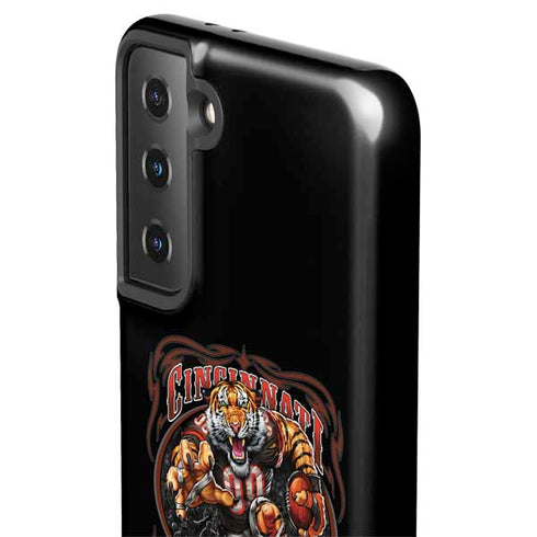 Liquid Blue NFL Cincinnati Bengals Running Back Galaxy S21 FE Pro Case