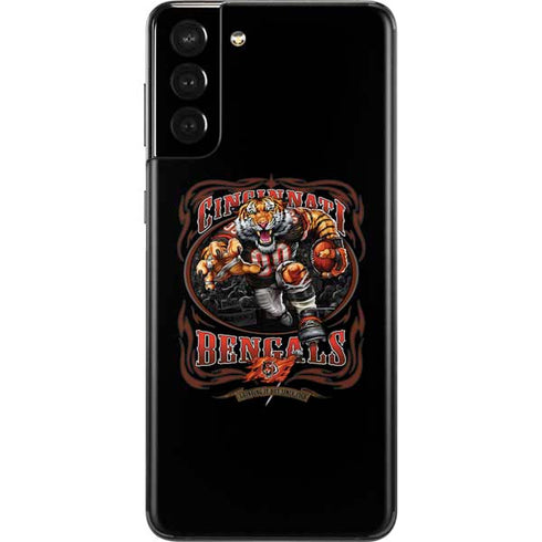 Liquid Blue NFL Cincinnati Bengals Running Back Galaxy S21 Plus 5G Skin