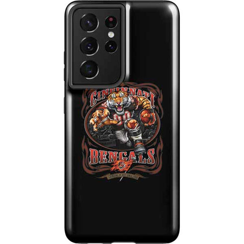 Liquid Blue NFL Cincinnati Bengals Running Back Galaxy S21 Ultra 5G Pro Case