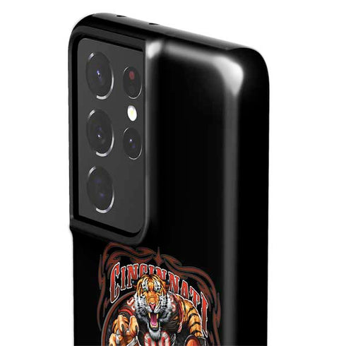 Liquid Blue NFL Cincinnati Bengals Running Back Galaxy S21 Ultra 5G Pro Case