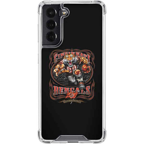 Liquid Blue NFL Cincinnati Bengals Running Back Galaxy S22 Clear Case