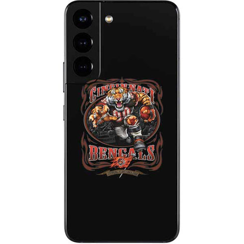 Liquid Blue NFL Cincinnati Bengals Running Back Galaxy S22 Skin