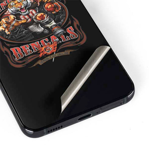 Liquid Blue NFL Cincinnati Bengals Running Back Galaxy S22 Skin