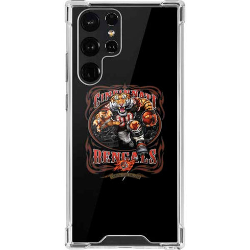 Liquid Blue NFL Cincinnati Bengals Running Back Galaxy S22 Ultra Clear Case