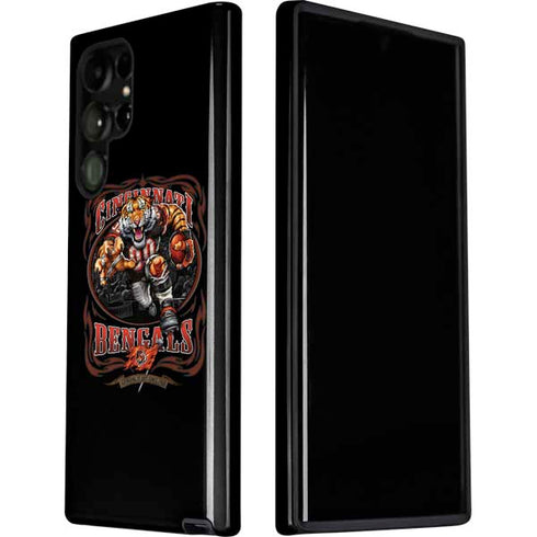 Liquid Blue NFL Cincinnati Bengals Running Back Galaxy S22 Ultra Pro Case