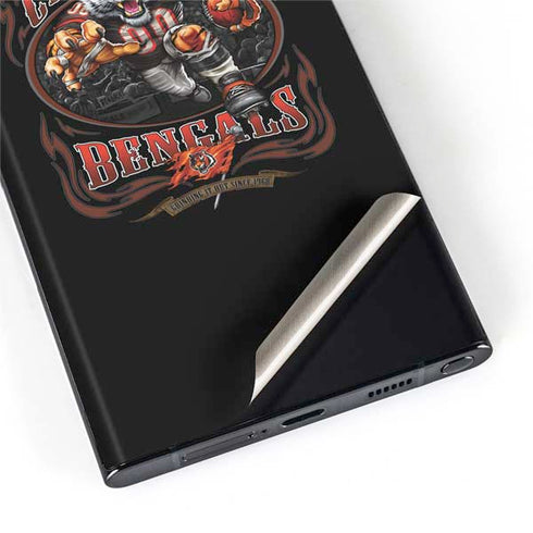 Liquid Blue NFL Cincinnati Bengals Running Back Galaxy S22 Ultra Skin