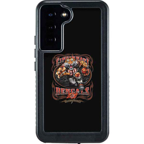 Liquid Blue NFL Cincinnati Bengals Running Back Galaxy S23 Plus Waterproof Case