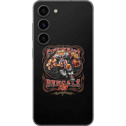 Liquid Blue NFL Cincinnati Bengals Running Back Galaxy S23 Skin