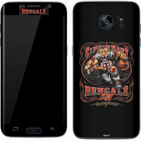 Liquid Blue NFL Cincinnati Bengals Running Back Galaxy S7 Skin