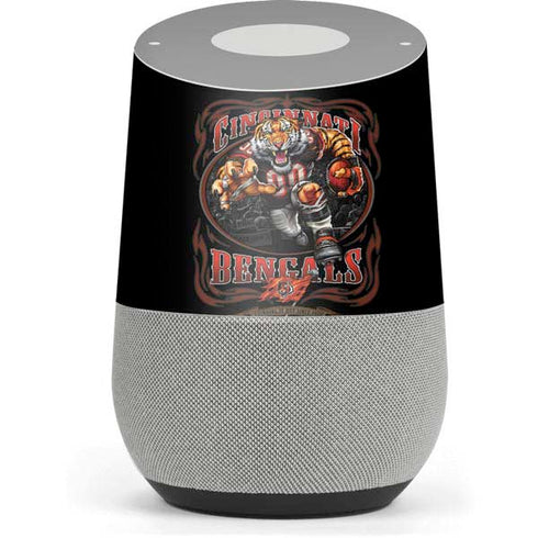 Liquid Blue NFL Cincinnati Bengals Running Back Google Home Skin