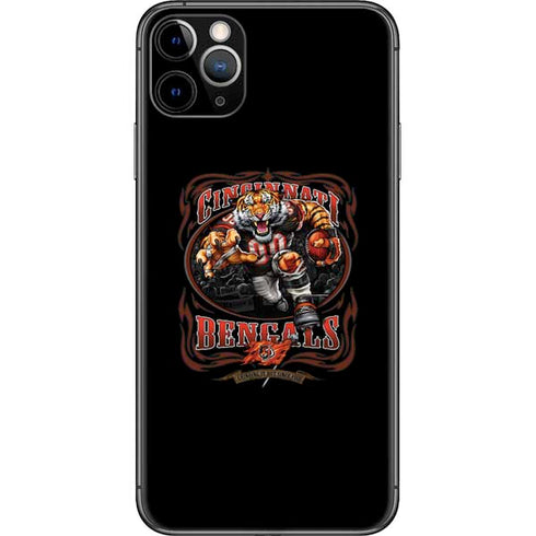Liquid Blue NFL Cincinnati Bengals Running Back iPhone 11 Pro Max Skin