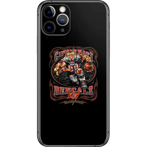 Liquid Blue NFL Cincinnati Bengals Running Back iPhone 11 Pro Skin