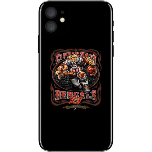 Liquid Blue NFL Cincinnati Bengals Running Back iPhone 11 Skin