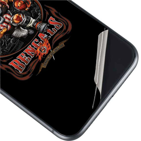 Liquid Blue NFL Cincinnati Bengals Running Back iPhone 11 Skin