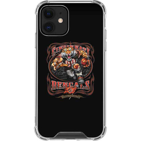 Liquid Blue NFL Cincinnati Bengals Running Back iPhone 12 Clear Case