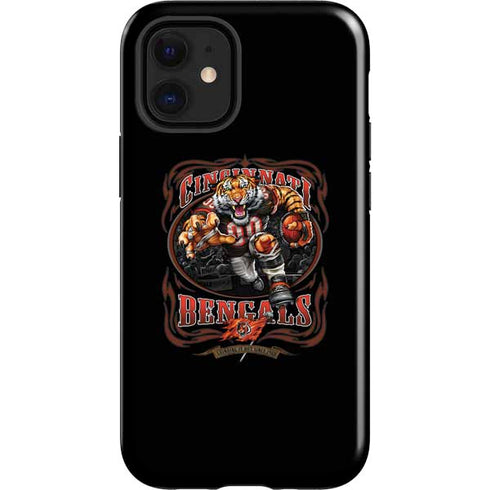 Liquid Blue NFL Cincinnati Bengals Running Back iPhone 12 Mini Impact Case
