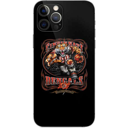 Liquid Blue NFL Cincinnati Bengals Running Back iPhone 12 Pro Skin