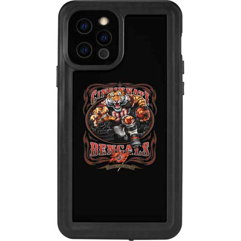 Liquid Blue NFL Cincinnati Bengals Running Back iPhone 12 Pro Waterproof Case