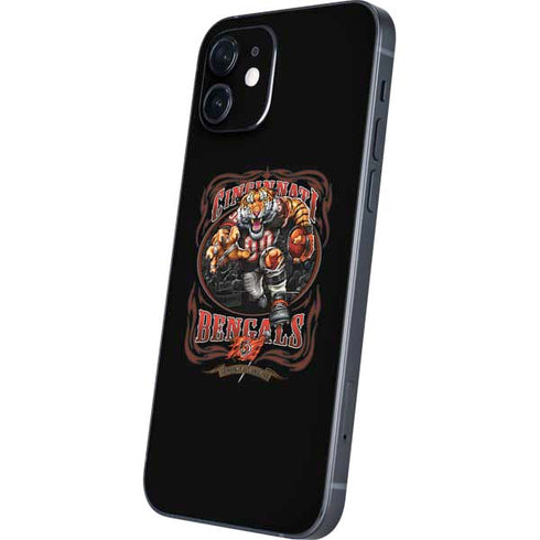 Liquid Blue NFL Cincinnati Bengals Running Back iPhone 12 Skin