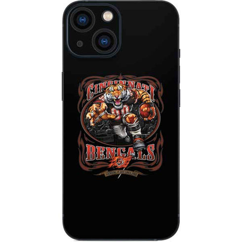Liquid Blue NFL Cincinnati Bengals Running Back iPhone 13 Mini Skin