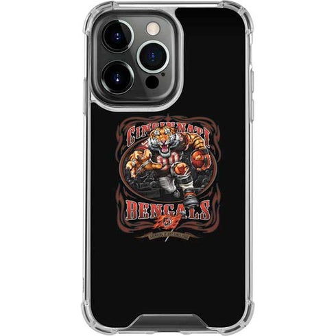 Liquid Blue NFL Cincinnati Bengals Running Back iPhone 13 Pro Clear Case