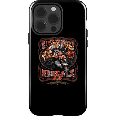 Liquid Blue NFL Cincinnati Bengals Running Back iPhone 13 Pro Impact Case