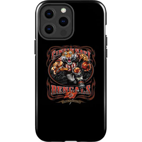 Liquid Blue NFL Cincinnati Bengals Running Back iPhone 13 Pro Max Impact Case
