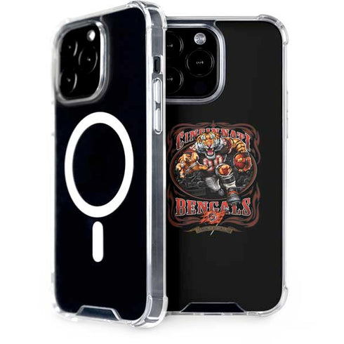 Liquid Blue NFL Cincinnati Bengals Running Back iPhone 13 Pro Max MagSafe Case